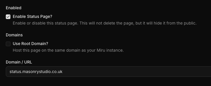 Domains